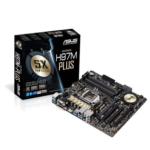 Περισσότερες πληροφορίες για "ASUS H97M-PLUS"