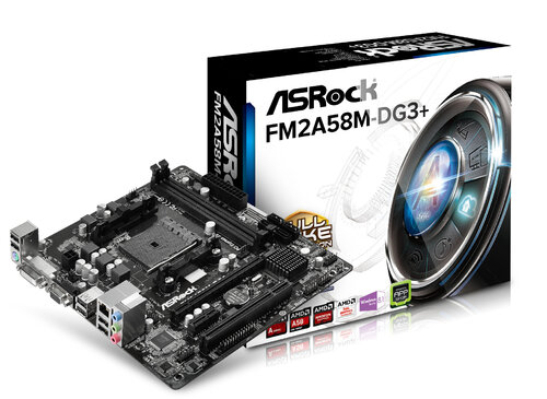 Περισσότερες πληροφορίες για "Asrock FM2A58M-DG3+"