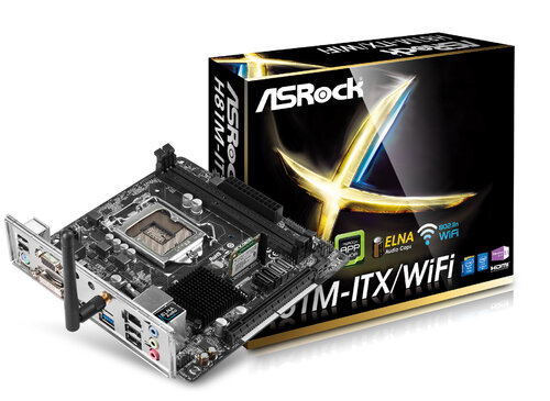 Περισσότερες πληροφορίες για "Asrock H81M-ITX/WiFi"