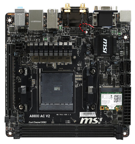Περισσότερες πληροφορίες για "MSI A88XI AC V2"