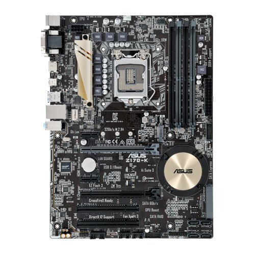 Περισσότερες πληροφορίες για "ASUS Z170-K"