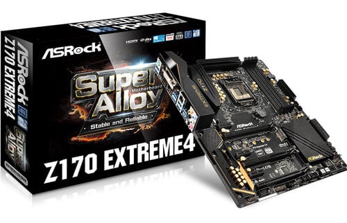 Περισσότερες πληροφορίες για "Asrock Z170 Extreme4"