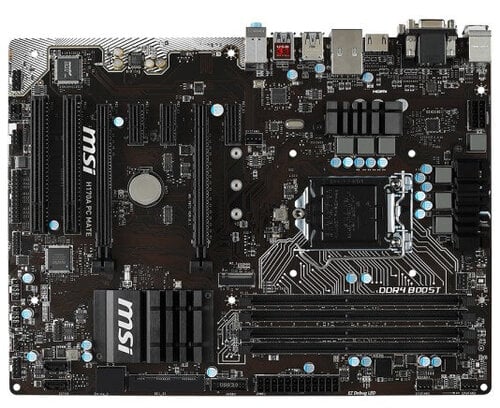 Περισσότερες πληροφορίες για "MSI H170A PC Mate"