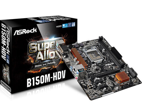 Περισσότερες πληροφορίες για "Asrock B150M-HDV"