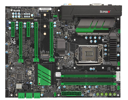 Περισσότερες πληροφορίες για "Supermicro C7Z170-OCE"