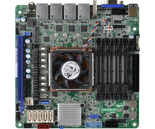 Περισσότερες πληροφορίες για "Asrock C236 WSI4-85"