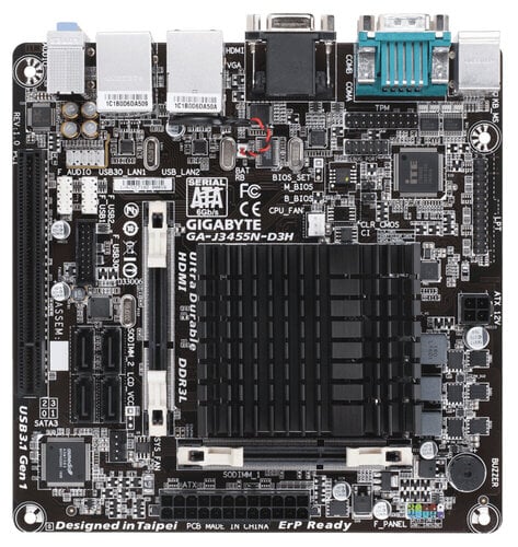 Περισσότερες πληροφορίες για "Gigabyte GA-J3455N-D3H (rev. 1.0)"