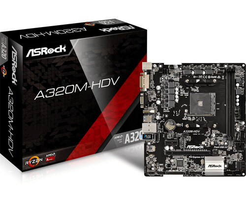 Περισσότερες πληροφορίες για "Asrock A320M-HDV"