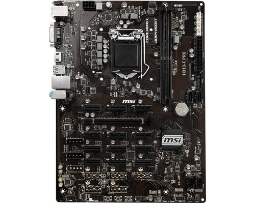 Περισσότερες πληροφορίες για "MSI H310-F PRO"