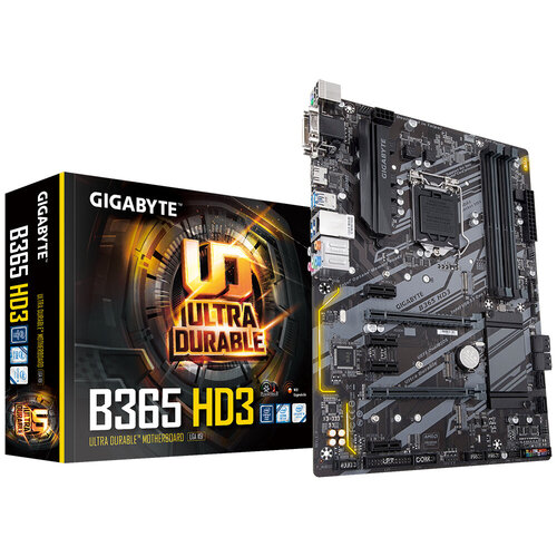 Περισσότερες πληροφορίες για "Gigabyte B365 HD3"