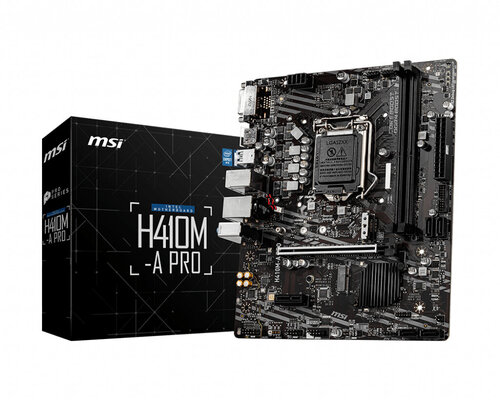 Περισσότερες πληροφορίες για "MSI H410M-A PRO"