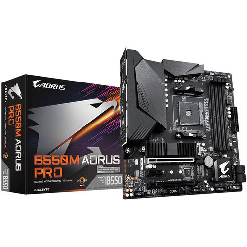 Περισσότερες πληροφορίες για "Gigabyte B550M AORUS PRO"