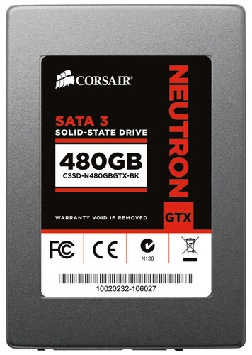 Περισσότερες πληροφορίες για "Corsair Neutron GTX (480 GB/SATA III)"