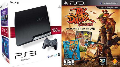 Περισσότερες πληροφορίες για "Sony PlayStation 3 - 160GB + Jak & Daxter Collection Gran Turismo 5"