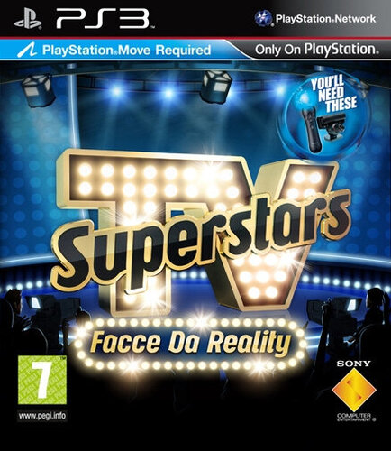 Περισσότερες πληροφορίες για "Sony TV Superstars: Facce da Reality (PlayStation 3)"