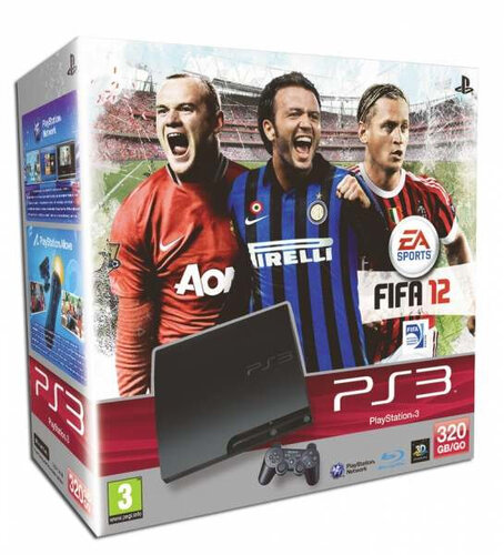 Περισσότερες πληροφορίες για "Sony 320GB Playstation 3 Slim + FIFA 12"