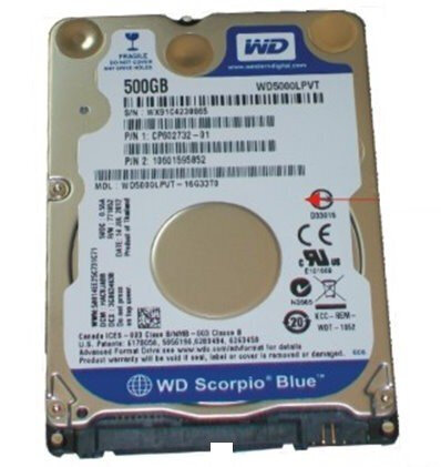 Περισσότερες πληροφορίες για "Fujitsu WDC:WD5000LPVT-AF"