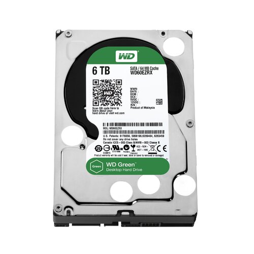 Περισσότερες πληροφορίες για "Western Digital Green 6TB"