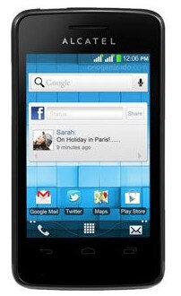 Περισσότερες πληροφορίες για "Alcatel PIXI 4007X (Μαύρο/0,5 GB)"