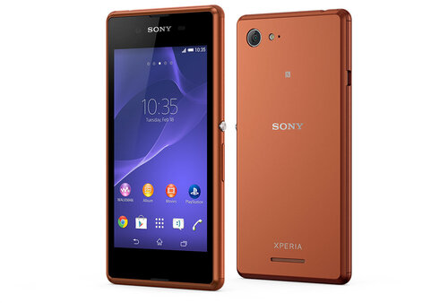 Περισσότερες πληροφορίες για "Sony Xperia E3 Dual (Χάλκινος/4 GB)"