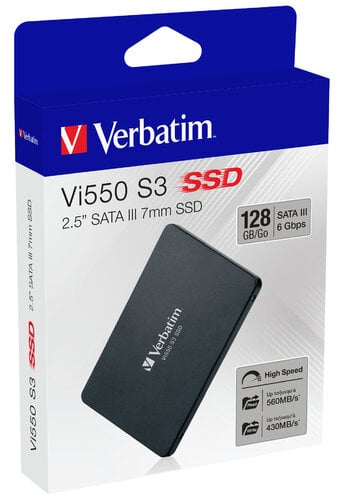 Περισσότερες πληροφορίες για "Verbatim Vi550 (128 GB/SATA III)"