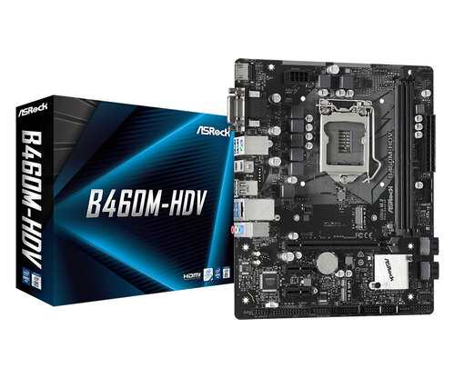 Περισσότερες πληροφορίες για "Asrock B460M-HDV"