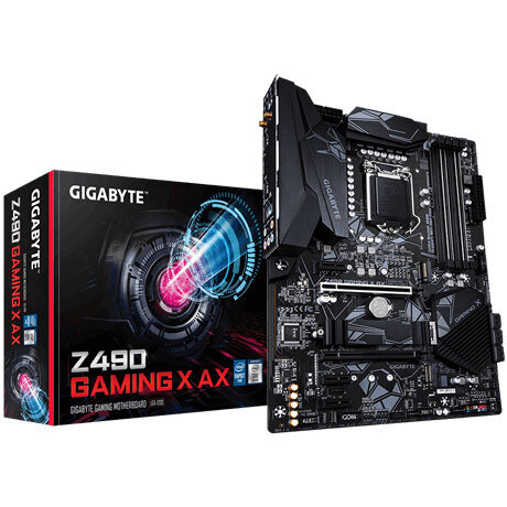 Περισσότερες πληροφορίες για "Gigabyte Z490 GAMING X AX"