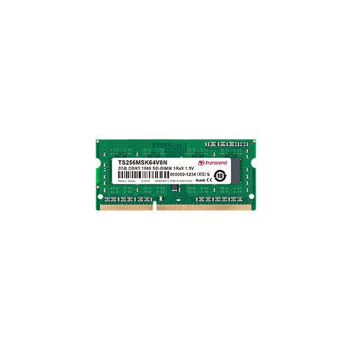 Περισσότερες πληροφορίες για "Transcend TS256MSK64V8N (2 GB/DDR3/1866MHz)"