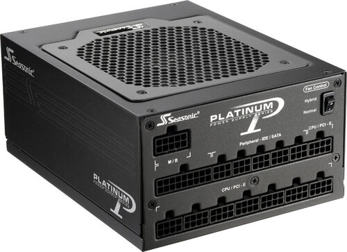 Περισσότερες πληροφορίες για "Seasonic Platinum 1050 (1050W)"