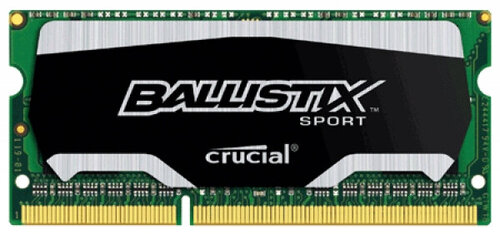 Περισσότερες πληροφορίες για "Crucial BLS2C4G3N169ES4J (8 GB/DDR3/1600MHz)"