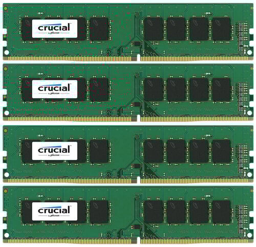 Περισσότερες πληροφορίες για "Crucial CT4K4G4WFS824A (16 GB/DDR4/2400MHz)"