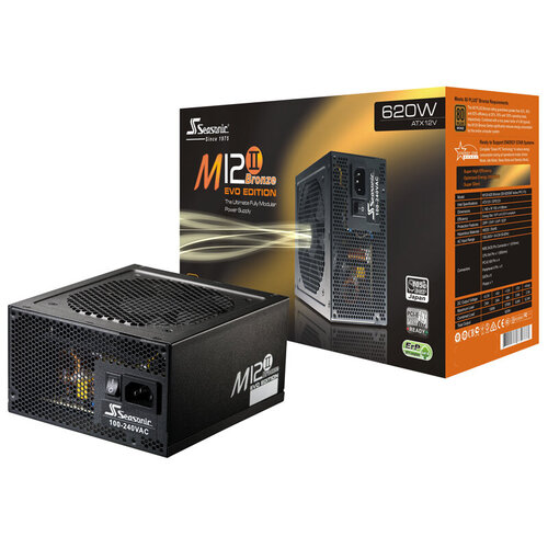 Περισσότερες πληροφορίες για "Seasonic M12II-620 EVO (620W)"