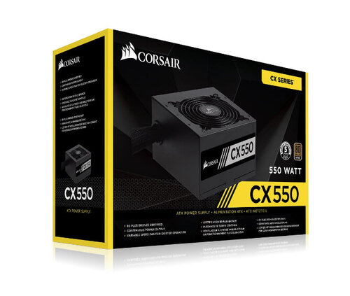 Περισσότερες πληροφορίες για "Corsair CX550 (550W)"