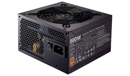 Περισσότερες πληροφορίες για "Cooler Master MWE Bronze 500 (500W)"