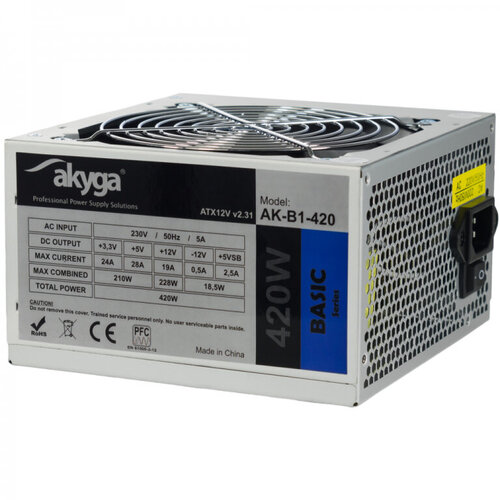 Περισσότερες πληροφορίες για "Akyga AK-B1-420 (420W)"