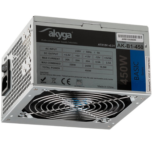 Περισσότερες πληροφορίες για "Akyga AK-B1-450 (450W)"