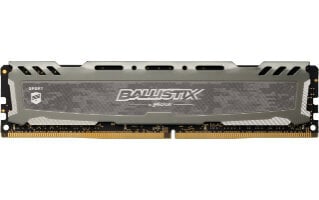 Περισσότερες πληροφορίες για "Crucial Ballistix Sport LT Gray BLS8G4D30BESBK (8 GB/DDR4/3000MHz)"