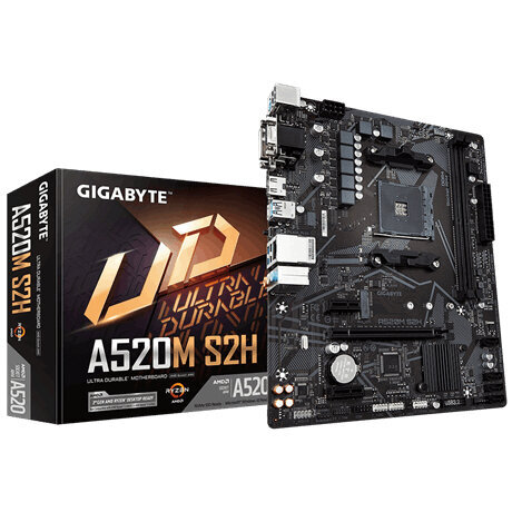 Περισσότερες πληροφορίες για "Gigabyte A520M S2H"