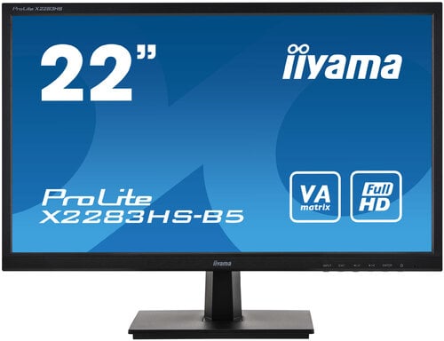 Περισσότερες πληροφορίες για "iiyama ProLite X2283HS-B5 (21.5"/Full HD)"