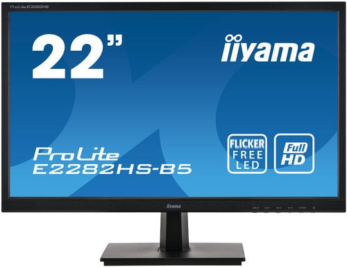Περισσότερες πληροφορίες για "iiyama ProLite E2282HS-B5 (21.5"/Full HD)"