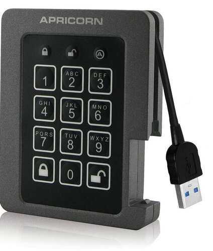 Περισσότερες πληροφορίες για "Apricorn Aegis Padlock"