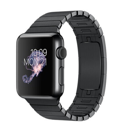 Περισσότερες πληροφορίες για "Apple Watch 38mm Space Black Stainless Steel"