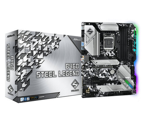 Περισσότερες πληροφορίες για "Asrock B460 Steel Legend"