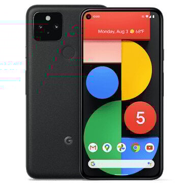 Περισσότερες πληροφορίες για "Google Pixel 5 (Μαύρο/128 GB)"