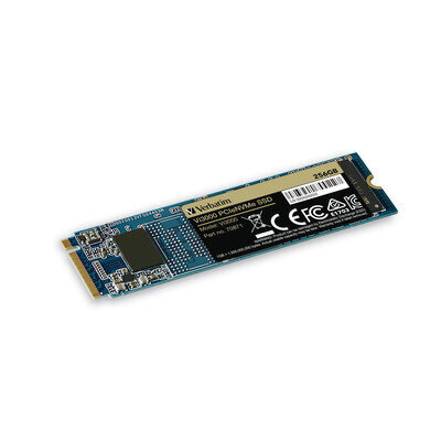 Περισσότερες πληροφορίες για "Verbatim Vi3000 (256 GB/PCI Express 3.0)"