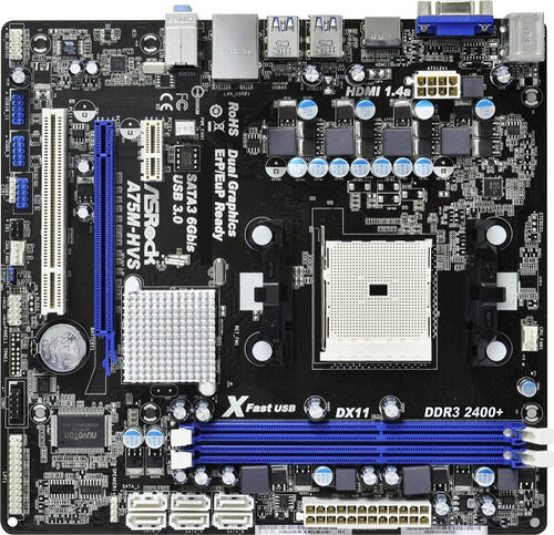 Περισσότερες πληροφορίες για "Asrock A75M-HVS"