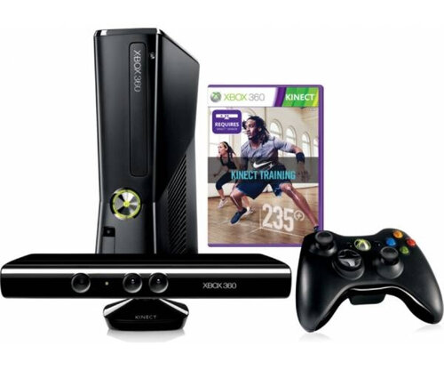 Περισσότερες πληροφορίες για "Microsoft Xxox 360 4GB + Kinect+ Nike Fitness"