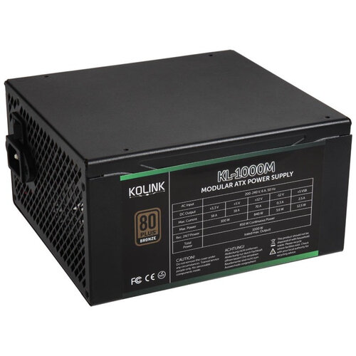 Περισσότερες πληροφορίες για "Kolink KL-1000M (1000W)"