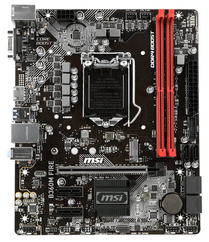 Περισσότερες πληροφορίες για "MSI B360M FIRE"