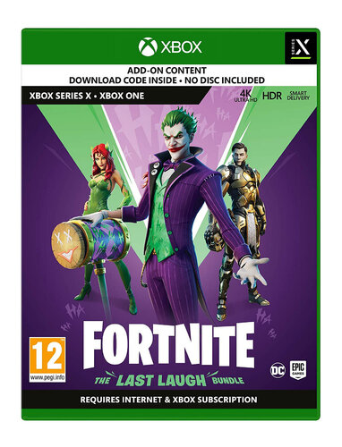 Περισσότερες πληροφορίες για "Fortnite: The Last Laugh Bundle (Xbox Series X)"